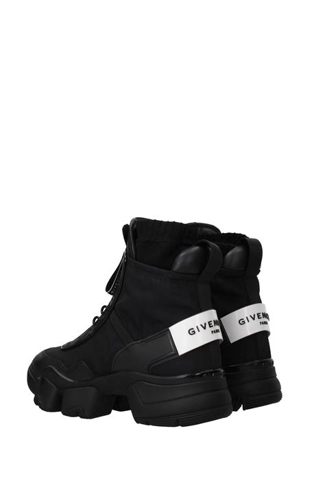 givenchy black jah high sneakers|Givenchy leather sneakers.